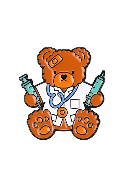 choice2 QHXZ5766 Cute Doctor & Nurse Badges for Lovers Enamel Pins Medical Be...