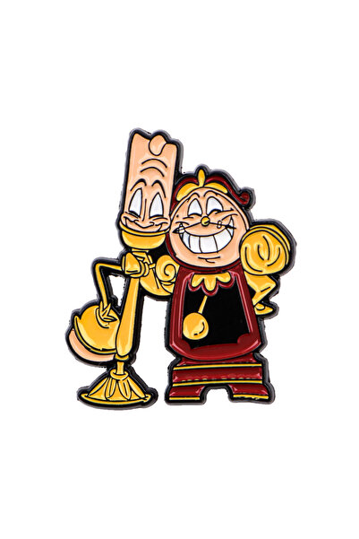Choice7 10 Movie Rose Enamel Pin Cartoon Lamp Brooch For Coat Women's Brooche...