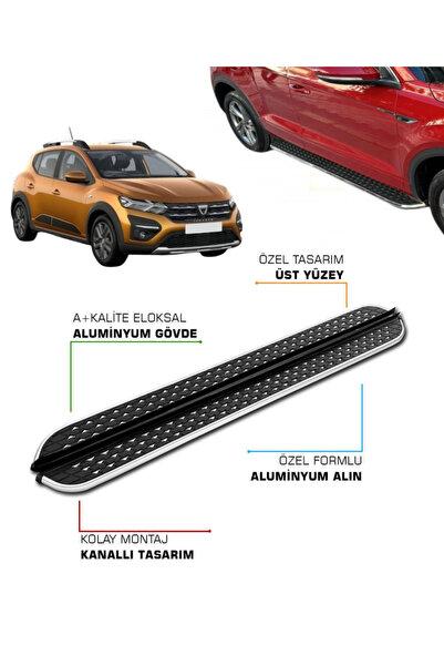 TUNA OTO DACIA SANDERO 3 STEPWAY UYUMLU 2021 2022 2023 2024 2025 2026 2027 AR...