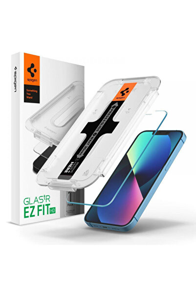 Spigen Glass.tR Ez Fit Πλήρης Κόλλα Πλήρες Πρόσωπο Σκληρυμένο Γυαλί (iPhone 1...