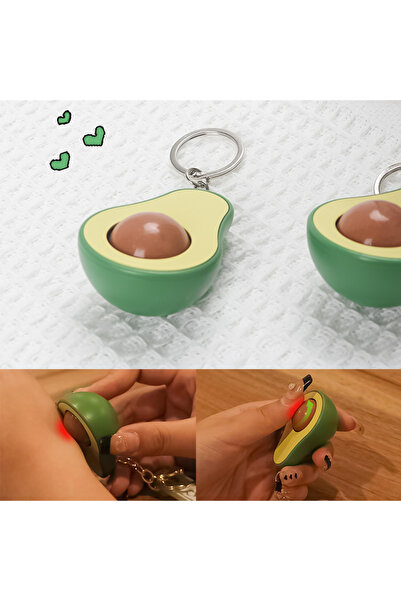 Choice onesize Hot! Avocado Massage Bead Keychain Decompression Toys Mini Fin...