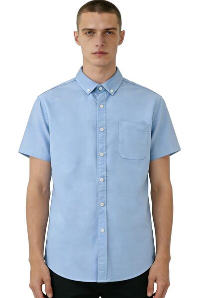 casme Mens Button Up Shirts Long Sleeve Fashionable Slim Fit Tops