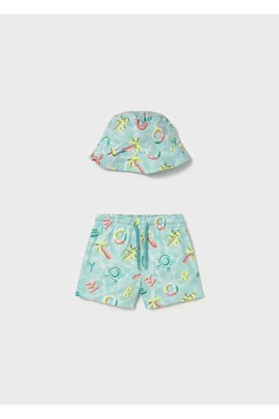 MAYORAL Boy's Swim Shorts and Hat