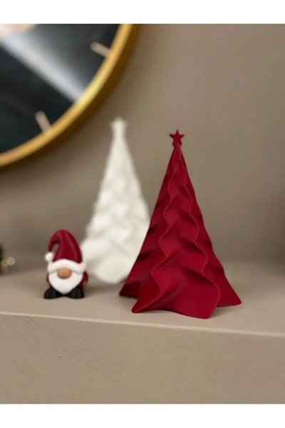 Memania Co Christmas Pine Tree Table Decor - Christmas Desktop Ornament