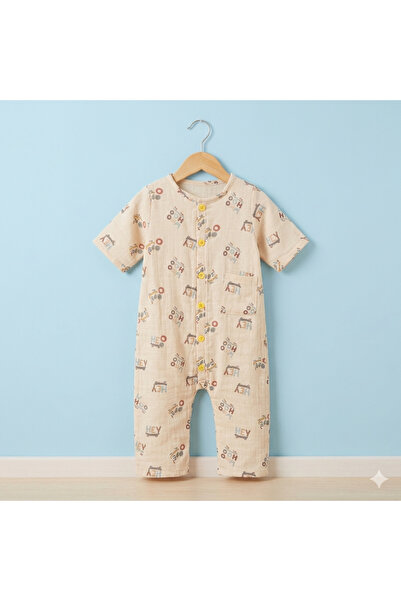 happykds123 Muslin Jumpsuit