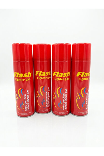 Flash çakmak gazı 4'lü