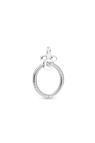 choice2 MINISO F127 New Leather Woven S925 Silver Circular Heart-shaped Penda...