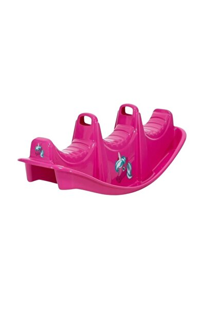 Dohany Balansoar pentru copii Roz cu manere de sustinere,utilizare interior/e...