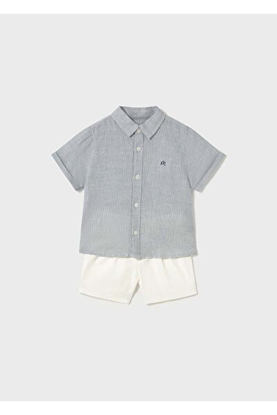 MAYORAL Set de 2 piese cămașă și pantaloni scurți pentru bebeluși