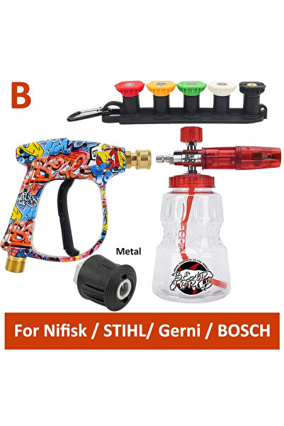 Choice Type B Pressure Washer Water Kit for Car Cleaning Hose Connector For K...