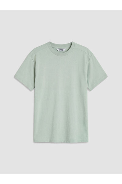 LC Waikiki Rmz Gi̇yi̇m Farkiyla Zero Roba Collar Boys' T-Shirt