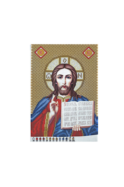 Studioul de Broderie ΣΧΕΔΙΟ ΓΙΑ ΚΕΝΤΗΜΑ ΜΕ ΧΑΝΤΡΕΣ PRECIOSA "Ιησούς Χριστός "...