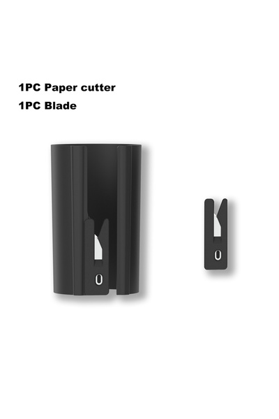 choice2 1PC Black 1PC Blade 1PC HORN Sliding Wrapping Paper Cutter - Easy-Gli...