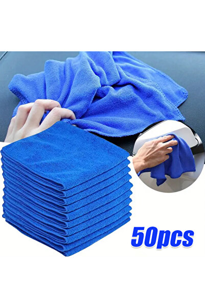 Choice1 50pcs 10Pcs Microfiber Towels Car Wash Drying Cloth Towel Household C...
