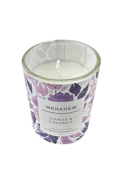 OEM Ονειρικό αρωματικό κερί με άρωμα εσπεριδοειδών και καρύδας