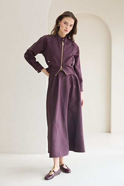 Melike Tatar Σετ φούστας με φερμουάρ 32-2746