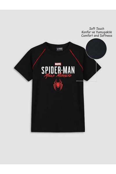 LC Waikiki Ανδρικό μπλουζάκι με στάμπα Spiderman από το Shining Store, με απα...