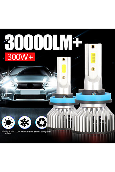 choice2 H11 30000LM H4 H7 H11 9005 HB3 9006 HB4 9004 9007 LED Headlight Bulbs...
