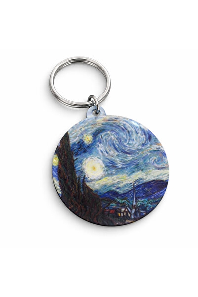 HER ŞEY NOTA www.herseynota.com Unisex Artistic Night Landscape Τυπωμένο Στρο...