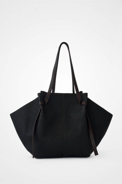 Yuka Atelier Τσάντα Tote Flow Premium Μεγάλου Μεγέθους με Σχέδιο Κουταβιού