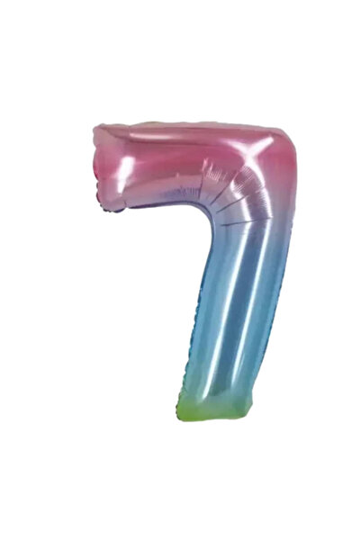KESKİN SOUND 40 Inch Rainbow Foil Balloon (7)