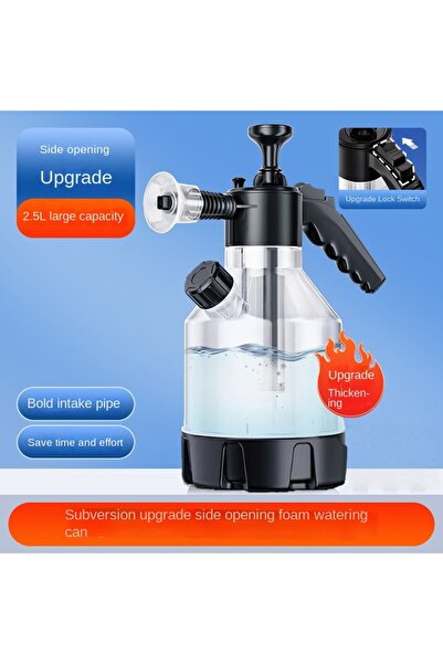 Choice transparent white 2.5L Hand Pump Foam Sprayer with 3 Types of Nozzle H...