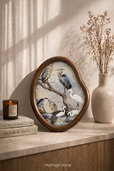 Mottogo Διακοσμητικός πίνακας με ξύλινο πλαίσιο 22x17 εκ. Διακόσμηση τοίχου &...