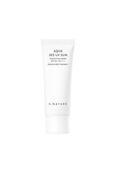 S. Nature S.NATURE - Cremă de protecție solară Aqua 365 UV SPF50+ PA++++ - 40ml