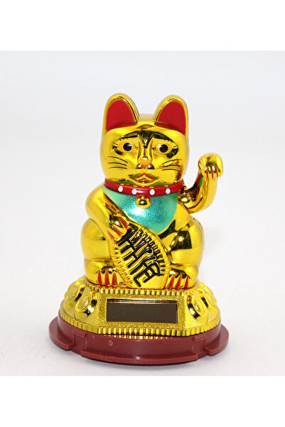 OSKA GLOBAL Solar Powered Lucky Cat (Maneki Neko) Alk2931