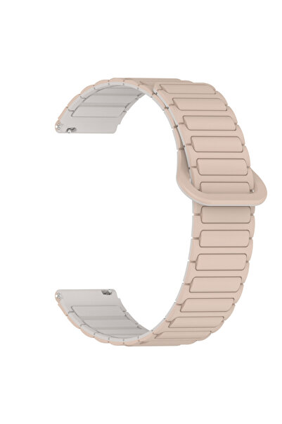 Lumaudio Λουράκια σιλικόνης 22 χιλιοστών για έξυπνα ρολόγια με μαγνητικό κούμ...