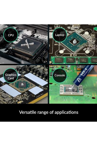 Arctic MX-4 Thermal Paste 4g – High Performance, Long-Lasting, Non-Conductive Compound for CPU/GPU