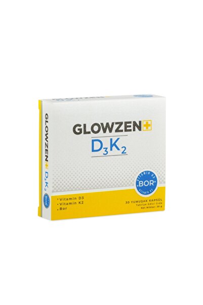 Glowzen Plus Glowzen+ D3K2 Bor 30 Capsules