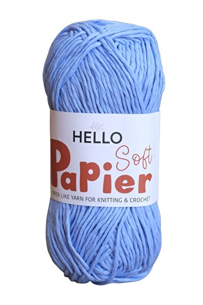 Hello SOFT PAPİER KAĞIT İP P27 ÇANTA ÖRGÜ İPİ / 2 ADET