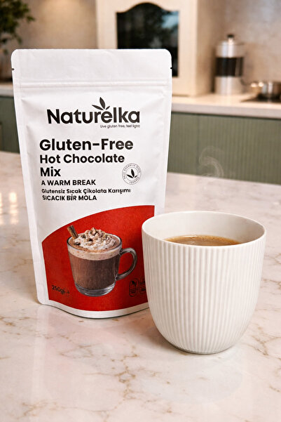 Naturelka Glutensiz Sıcak Çikolata Karışımı 250 Gr
