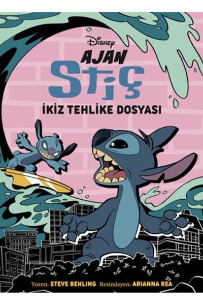 Timaş Yayınları Disney Ajan Stiç - İkiz Tehlike Dosyası