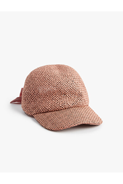 Koton Ψάθινο καπέλο με λεπτομέρεια κορδέλας