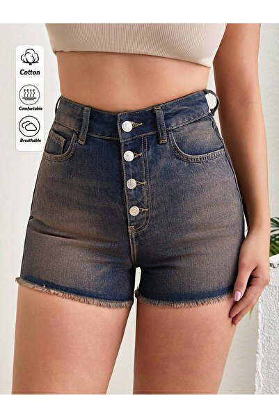 Linarose Τζιν σορτς