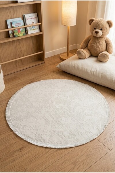 KOŞAN HOME Makinede Yıkanabilir Yüksek Kalite Dokuma Makine Halısı