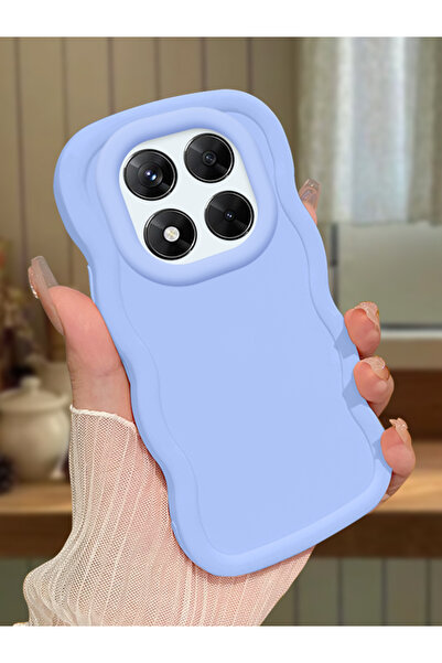 ucuc Redmi Note 14 Pro 4G Uyumlu Mavi Silikon Kılıf Kamera Korumalı Darbe Emi...