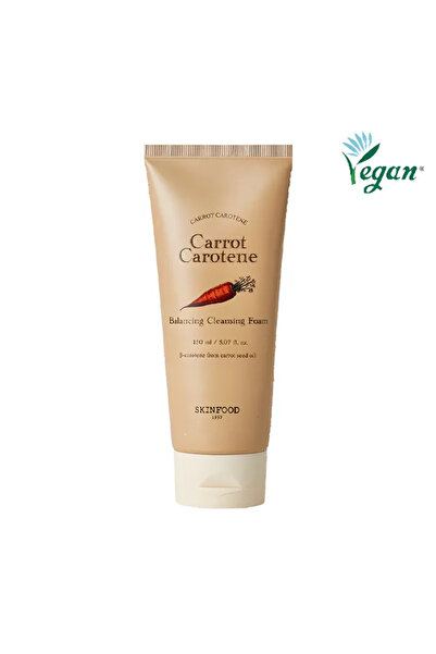 SKINFOOD - Carrot Carotene Balancing Cleansing Foam, 150ml