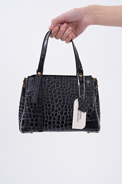 Metins Leather Kadın Hakiki Deri El Çantası - Elora
