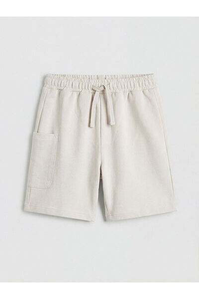 LC Waikiki Elastic Waist Boys' Cargo Shorts 2-Pack