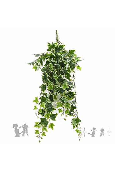 Roberto Rossi Iedera artificiala 90 cm verde - alb cu protectie UV