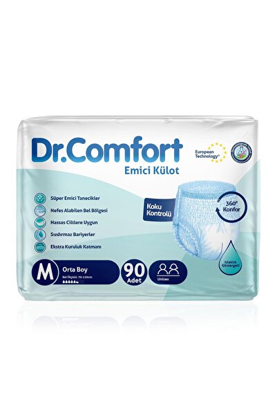 Dr.Comfort Dr. Comfort Emici Külot M-Medium Beden 90 Adet