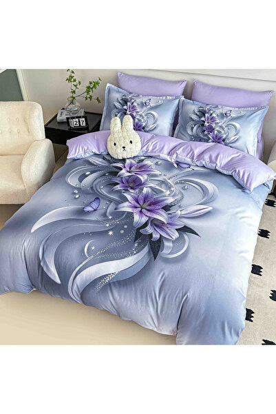 JOJO HOME Σετ παπλωματοθήκης 6 τεμαχίων, εκτύπωση 5D ακριβής στην εικόνα, Ελα...