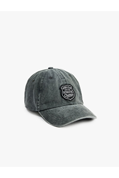 Koton Aplike Detaylı Cap Şapka