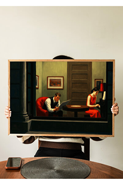 ARTHOUSECOLLECTIVE Sanatçı / Edward Hopper Koleksiyonu - Yatay - Reprodüksiyo...