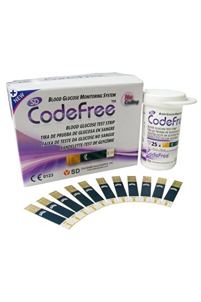 SD Codefree Тест ленти стандартен диагностичен код безплатно 50 бр.
