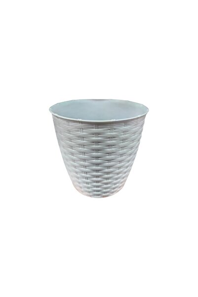 sterk Ghiveci din plastic ratan, 24X23 cm, diverse culori, marca