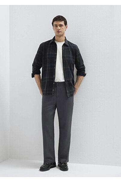 Mavi Elastic Waist Anthracite Trousers 0010557-85540